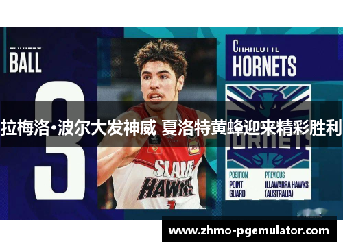 拉梅洛·波尔大发神威 夏洛特黄蜂迎来精彩胜利